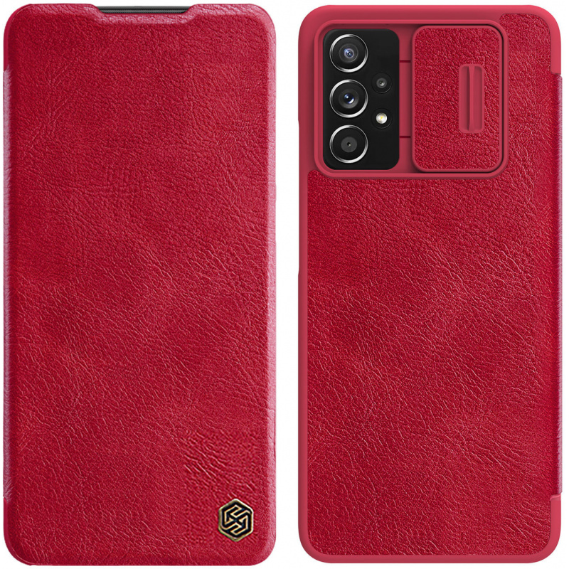 Kup Etui Nillkin Qin Samsung Galaxy A73 czerwony - 6902048237674 - NLK556 - Homescreen.pl