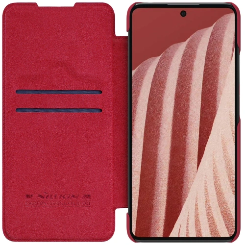 Kup Etui Nillkin Qin Samsung Galaxy A73 červené - NLK556 - {ean13} - Sklep Home Screen