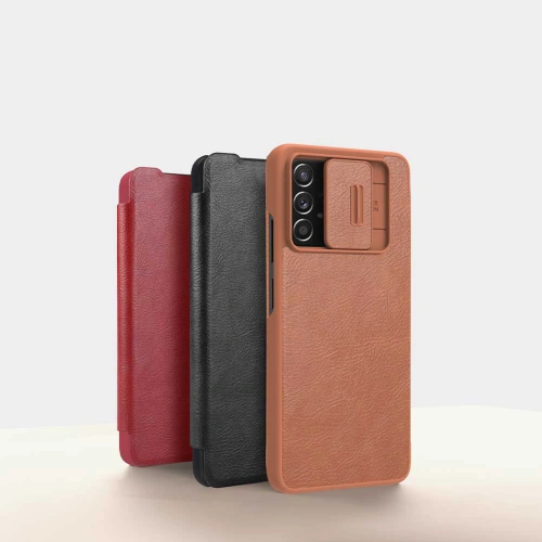 Buy Nillkin Qin Samsung Galaxy A73 red - NLK556 - {ean13} - Home Screen Store Europe