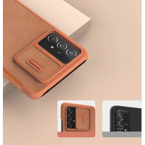 Kup Etui Nillkin Qin Samsung Galaxy A73 roșu - NLK556 - {ean13} - Sklep Home Screen