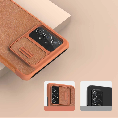 Kup Etui Nillkin Qin Samsung Galaxy A73 červené - NLK556 - {ean13} - Sklep Home Screen