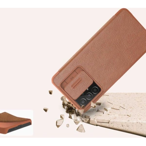 Kup Case Nillkin Qin Samsung Galaxy A73 rot - NLK556 - {ean13} - Sklep Home Screen