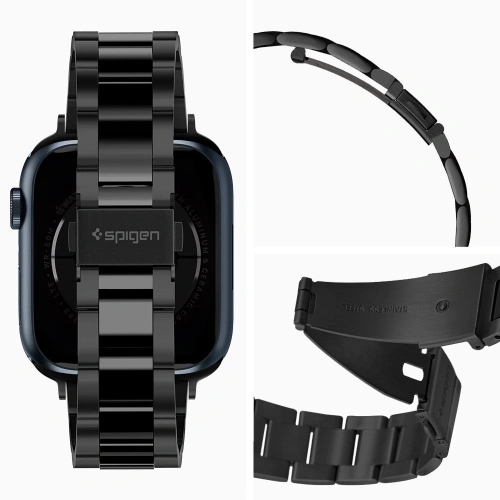 Kup Náramek Spigen Modern Fit Band Apple Watch 4/5/6/7/SE/8/9 40/41mm černý - SPN2538 - {ean13} - Sklep Home Screen