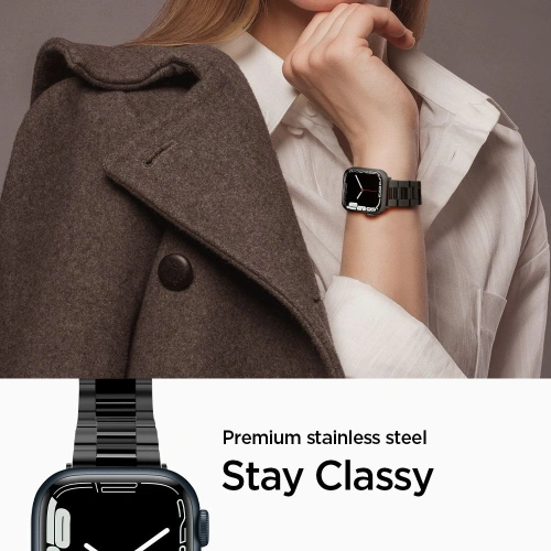 Kup Náramek Spigen Modern Fit Band Apple Watch 4/5/6/7/SE/8/9 40/41mm černý - SPN2538 - {ean13} - Sklep Home Screen