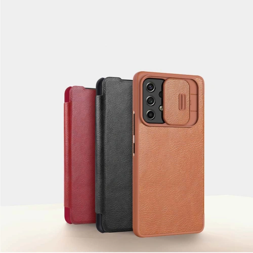 Kup Case Nillkin Qin Samsung Galaxy A53 5G schwarz - NLK558 - {ean13} - Sklep Home Screen