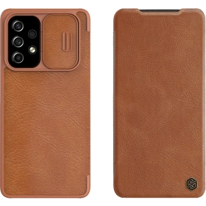 Kup Etui Nillkin Qin Samsung Galaxy A53 5G hnědý - NLK559 - {ean13} - Sklep Home Screen