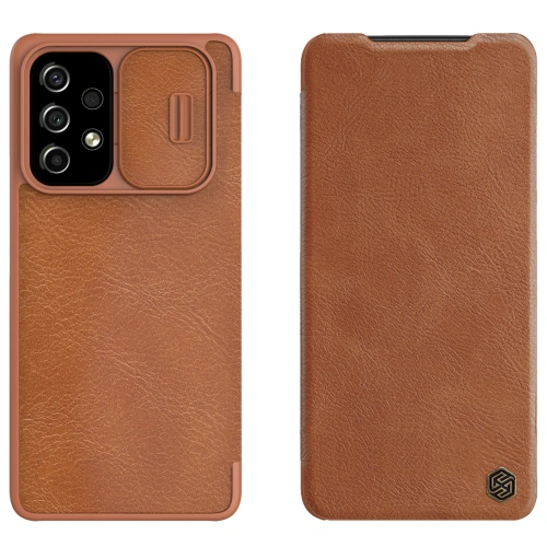 Kup Etui Nillkin Qin Samsung Galaxy A53 5G brązowy - NLK559 - {ean13} - Sklep Home Screen