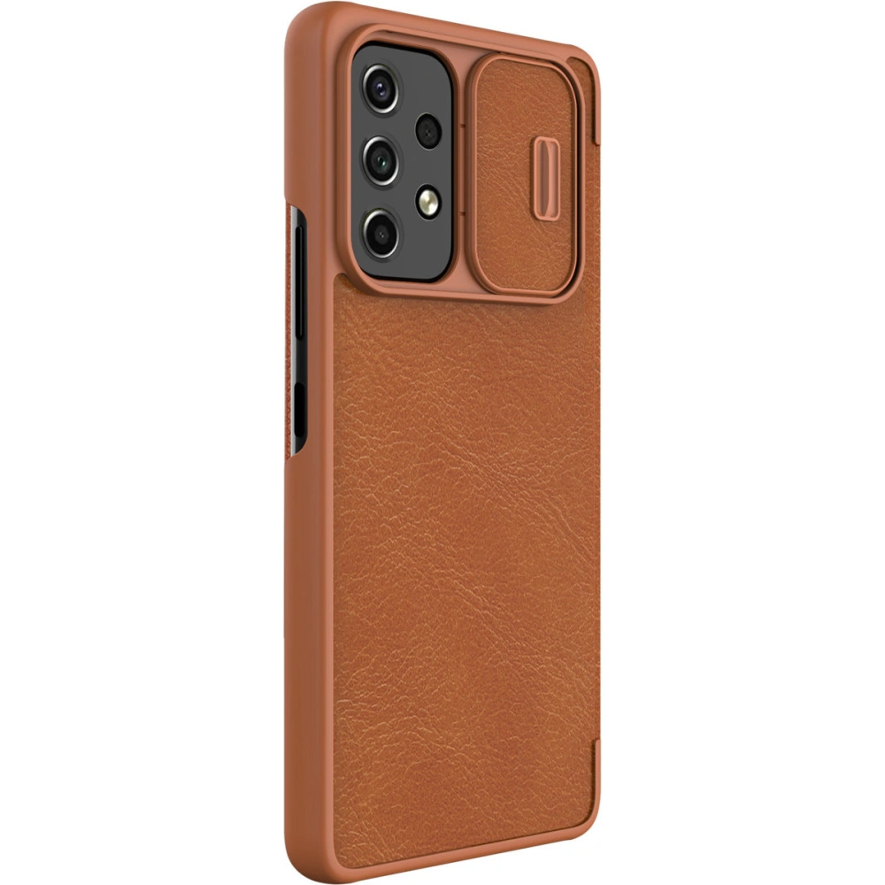 Etui Nillkin Qin Samsung Galaxy A53 5G brązowy