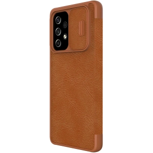 Buy Nillkin Qin Samsung Galaxy A53 5G brown - NLK559 - {ean13} - Home Screen Store Europe