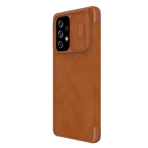 Kup Etui Nillkin Qin Samsung Galaxy A53 5G brązowy - NLK559 - {ean13} - Sklep Home Screen