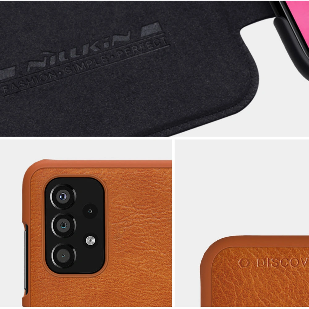 Etui Nillkin Qin Samsung Galaxy A33 5G czerwony