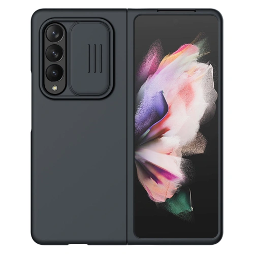 Kup Etui Nillkin CamShield Silky Silicone Samsung Galaxy Z Fold 3 fekete - NLK561 - {ean13} - Sklep Home Screen
