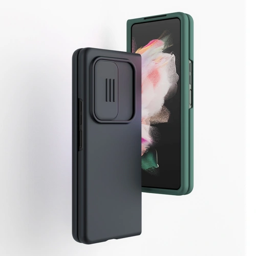 Kup Etui Nillkin CamShield Silky Silicone Samsung Galaxy Z Fold 3 fekete - NLK561 - {ean13} - Sklep Home Screen
