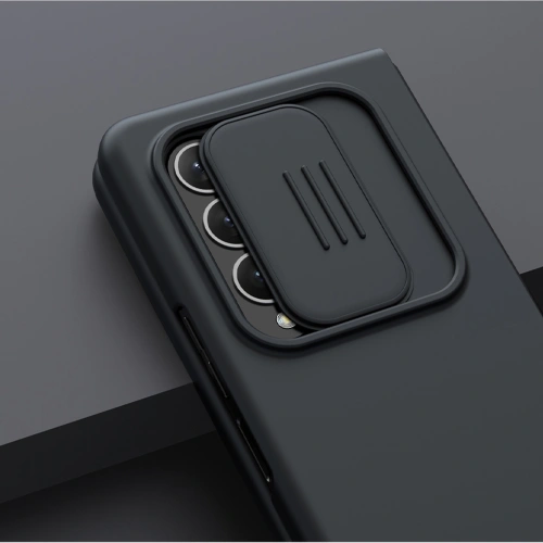 Kup Etui Nillkin CamShield Silky Silicone Samsung Galaxy Z Fold 3 fekete - NLK561 - {ean13} - Sklep Home Screen