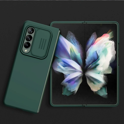 Kup Etui Nillkin CamShield Silky Silicone Samsung Galaxy Z Fold 3 fekete - NLK561 - {ean13} - Sklep Home Screen