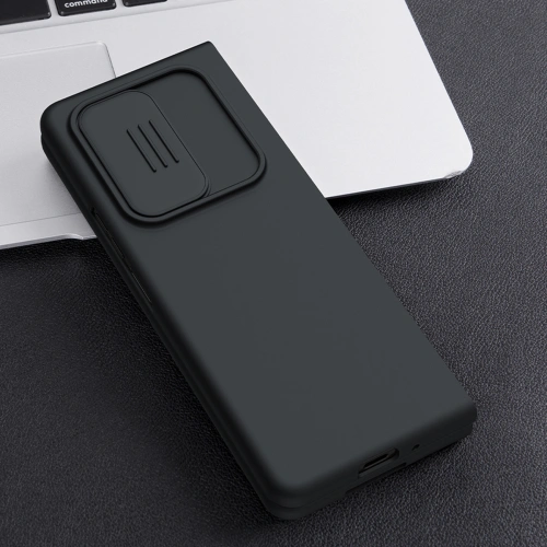 Kup Case Nillkin CamShield Silky Silicone Samsung Galaxy Z Fold 3 schwarz - NLK561 - {ean13} - Sklep Home Screen