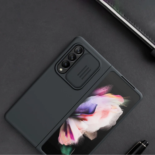 Kup Etui Nillkin CamShield Silky Silicone Samsung Galaxy Z Fold 3 zielony - NLK562 - {ean13} - Sklep Home Screen