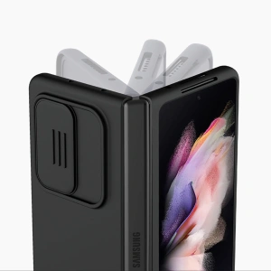 Kup Etui Nillkin CamShield Silky Silicone Samsung Galaxy Z Fold 3 zielony - NLK562 - {ean13} - Sklep Home Screen