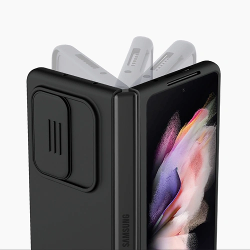 Kup Case Nillkin CamShield Silky Silicone Samsung Galaxy Z Fold 3 grün - NLK562 - {ean13} - Sklep Home Screen