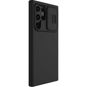 Kup Case Nillkin CamShield Silky Silicone Samsung Galaxy S22 Ultra schwarz - NLK563 - {ean13} - Sklep Home Screen
