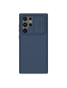 Kup Etui Nillkin CamShield Silky Silicone Samsung Galaxy S22 Ultra modrý - NLK564 - {ean13} - Sklep Home Screen