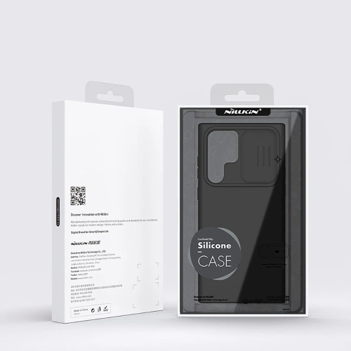 Buy Nillkin CamShield Silky Silicone Samsung Galaxy S22 Ultra blue - NLK564 - {ean13} - Home Screen Store Europe
