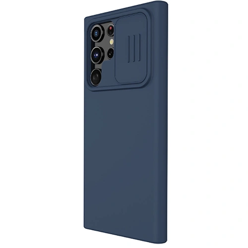 Buy Nillkin CamShield Silky Silicone Samsung Galaxy S22 Ultra blue - NLK564 - {ean13} - Home Screen Store Europe