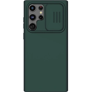 Kup Case Nillkin CamShield Silky Silicone Samsung Galaxy S22 Ultra grün - NLK565 - {ean13} - Sklep Home Screen
