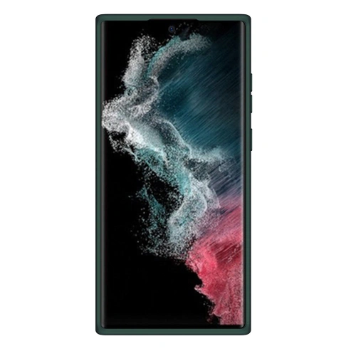 Kup Etui Nillkin CamShield Silky Silicone Samsung Galaxy S22 Ultra zöld - NLK565 - {ean13} - Sklep Home Screen