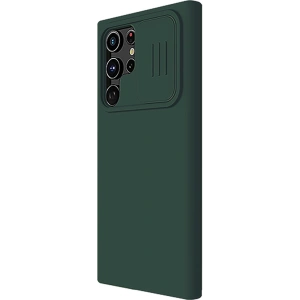 Kup Case Nillkin CamShield Silky Silicone Samsung Galaxy S22 Ultra grün - NLK565 - {ean13} - Sklep Home Screen