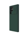 Kup Case Nillkin CamShield Silky Silicone Samsung Galaxy S22 Ultra grün - NLK565 - {ean13} - Sklep Home Screen