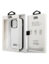 Kup Case Karl Lagerfeld KLHCP14XG2ELS Apple iPhone 14 Pro Max Hardcase silber/silver Glitter Plaque Logo - KLD1147 - {ean13} - Sklep Home Screen