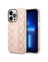Etui Karl Lagerfeld KLHCP14XHKLSPCP Apple iPhone 14 Pro Max hardcase růžový/pink Mono Vertical Stripe
