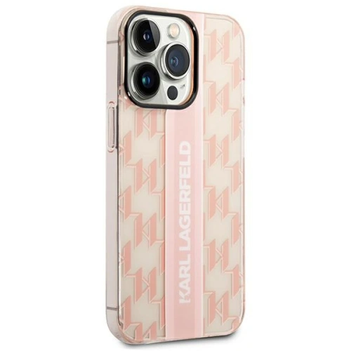 Kup Etui Karl Lagerfeld KLHCP14XHKLSPCP Apple iPhone 14 Pro Max hardcase růžový/pink Mono Vertical Stripe - KLD1149 - {ean13} - Sklep Home Screen