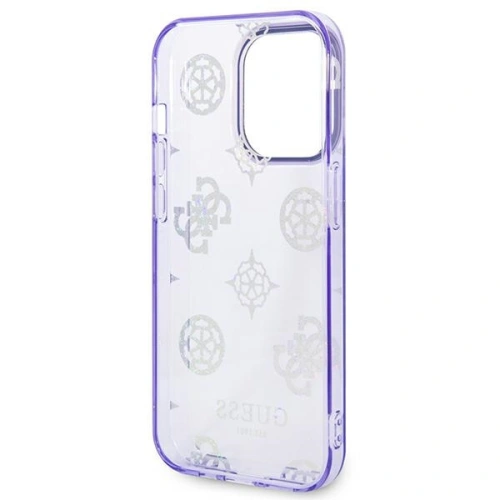 Kup Case Guess GUHCP14XHTPPTL Apple iPhone 14 Pro Max lila/lilac Hartschale Peony Glitter - GUE2134 - {ean13} - Sklep Home Screen