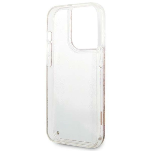 Buy Guess GUHCP14XLFLSD Apple iPhone 14 Pro Max gold hardcase Paisley Liquid Glitter - GUE2135 - {ean13} - Home Screen Store Europe