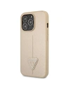 Kup Etui Guess GUHCP14XPSATLE Apple iPhone 14 Pro Max béžový/beige hardcase SaffianoTriangle Logo - GUE2136 - {ean13} - Sklep Home Screen