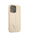 Kup Etui Guess GUHCP14XPSATLE Apple iPhone 14 Pro Max béžový/beige hardcase SaffianoTriangle Logo - GUE2136 - {ean13} - Sklep Home Screen