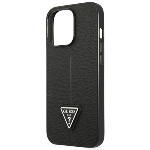 Kup Etui Guess GUHCP14XPSATLK Apple iPhone 14 Pro Max černý/black hardcase SaffianoTriangle Logo - GUE2138 - {ean13} - Sklep Home Screen