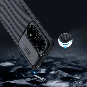 Kup Etui Nillkin CamShield Pro Huawei P50 Pro czarny - NLK569 - {ean13} - Sklep Home Screen