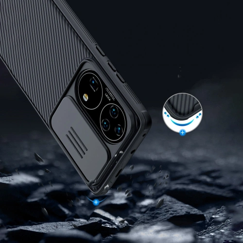 Kup Etui Nillkin CamShield Pro Huawei P50 Pro czarny - NLK569 - {ean13} - Sklep Home Screen