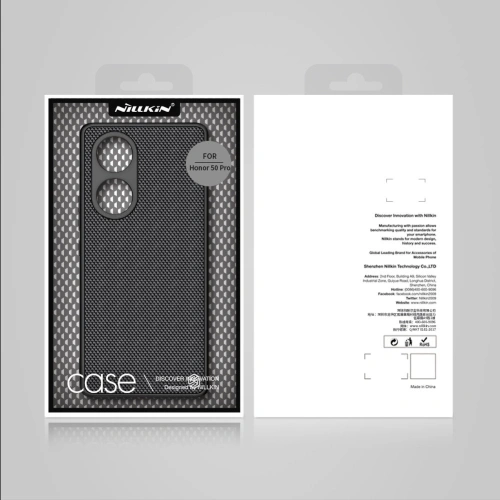 Buy Nillkin Textured Honor 50 Pro black - NLK570 - {ean13} - Home Screen Store Europe