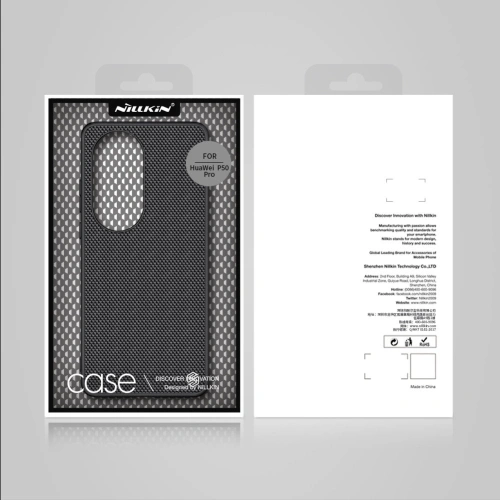 Kup Etui Nillkin Textured Huawei P50 Pro czarny - NLK572 - {ean13} - Sklep Home Screen