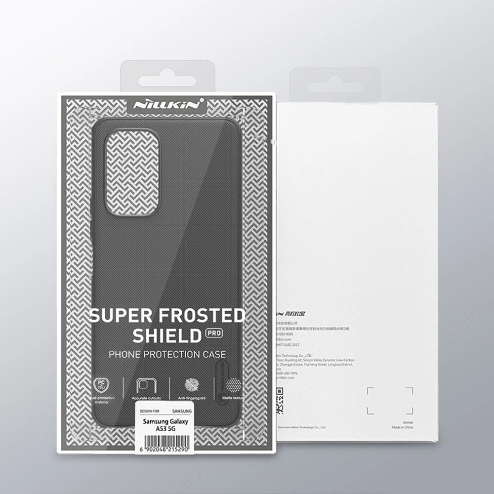 Etui Nillkin Super Frosted Shield Pro Samsung Galaxy A53 5G niebieski