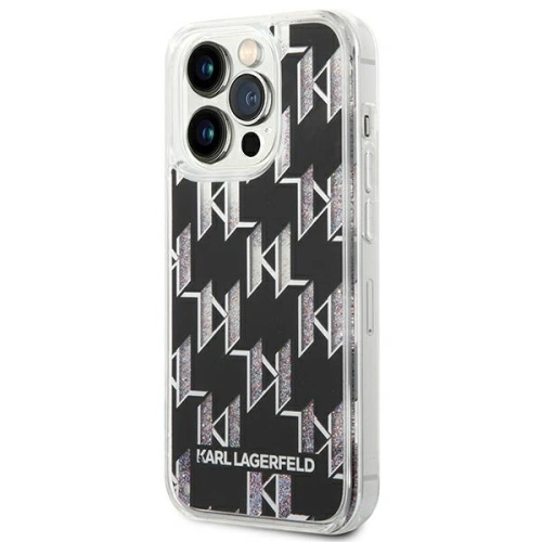 Kup Etui Karl Lagerfeld KLHCP14XLMNMK Apple iPhone 14 Pro Max hardcase černý/black Liquid Glitter Monogram - KLD1150 - {ean13} - Sklep Home Screen