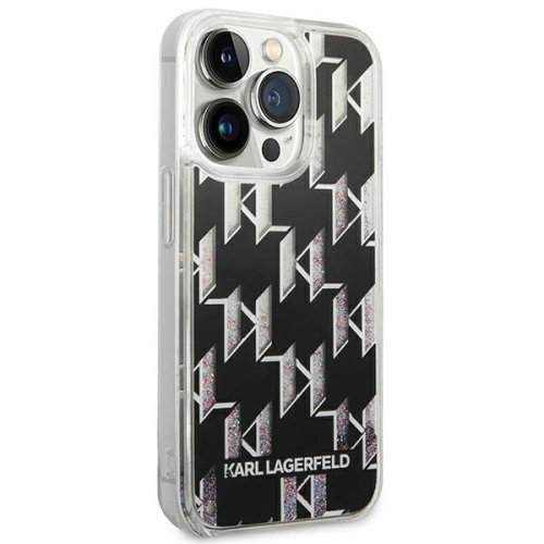 Kup Etui Karl Lagerfeld KLHCP14XLMNMK Apple iPhone 14 Pro Max hardcase černý/black Liquid Glitter Monogram - KLD1150 - {ean13} - Sklep Home Screen