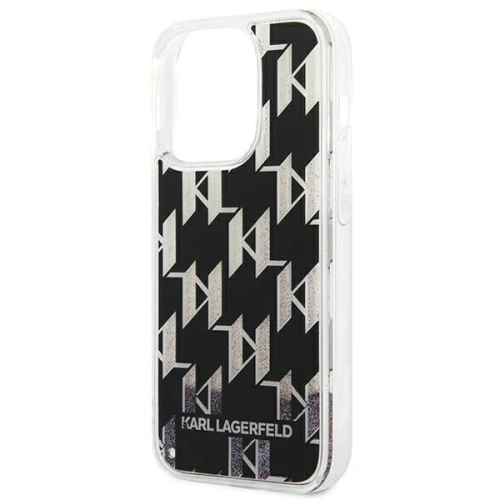 Kup Etui Karl Lagerfeld KLHCP14XLMNMK Apple iPhone 14 Pro Max hardcase černý/black Liquid Glitter Monogram - KLD1150 - {ean13} - Sklep Home Screen