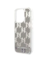 Kup Etui Karl Lagerfeld KLHCP14XLMNMS Apple iPhone 14 Pro Max hardcase srebrny/silver Liquid Glitter Monogram - KLD1151 - {ean13} - Sklep Home Screen