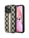 Etui Karl Lagerfeld KLHCP14XPGKLSKW Apple iPhone 14 Pro Max kemény tok barna/sötétbarna Monogram Stripe