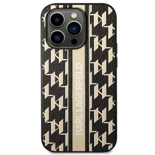 Kup Etui Karl Lagerfeld KLHCP14XPGKLSKW Apple iPhone 14 Pro Max hardcase brązowy/brown Monogram Stripe - KLD1153 - {ean13} - Sklep Home Screen